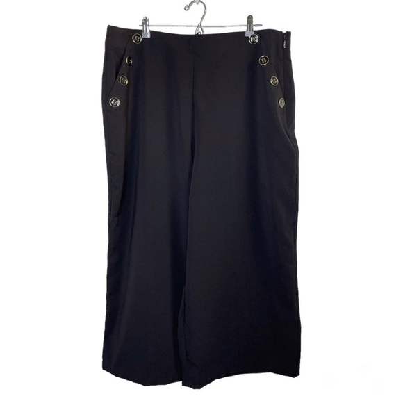 TORRID Wide Leg Studio Refined Crepe High-Rise Pant size 20S - Picture 2 of 10